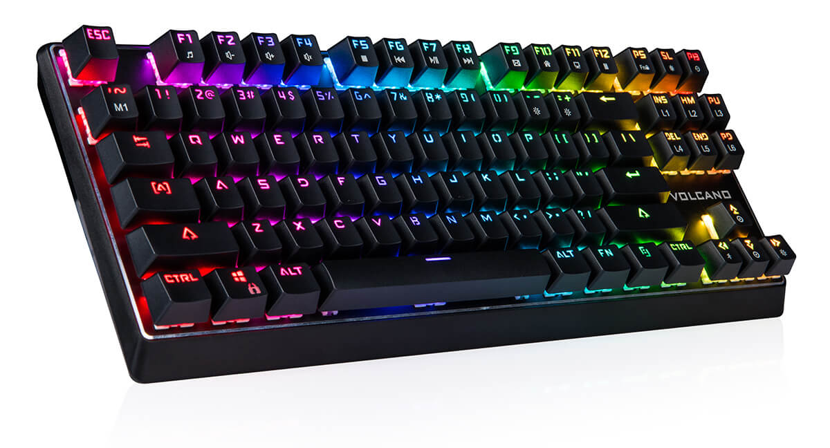 MODECOM VOLCANO LANPARTY RGB to propozycja zaawansowanej klawiatury przeznaczonej dla profesjonalnych graczy, szukających wysokiej jakości sprzętu, na którym będą mogli polegać w trakcie wielogodzinnych sesji w wirtualnym świecie gier komputerowych. W kompaktowej konstrukcji MODECOM VOLCANO LANPARTY RGB zastosowaliśmy cały szereg zaawansowanych funkcji, które przydadzą się podczas grania w wymagające taktycznych umiejętności gry.