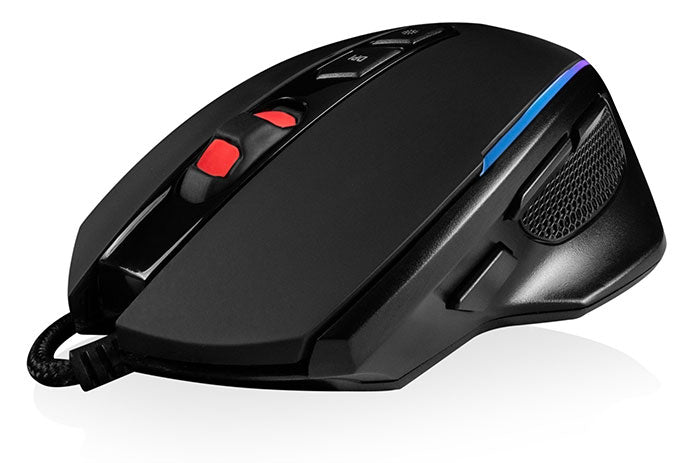 Duże możliwości konfiguracji myszy (zmiana wagi, ilość przycisków) pozwalają na dostosowanie jej do własnych potrzeb. Potrzebujesz lekkiej myszy podczas grania? Nic prostszego – usuń ciężarki. Pracujesz w różnych programach i chcesz skonfigurować pod przyciski wybraną przez siebie kombinacje klawiszy? Tak – to też jest możliwe.