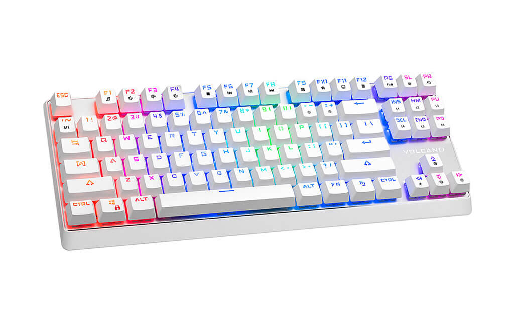 MODECOM VOLCANO LANPARTY RGB to propozycja zaawansowanej klawiatury przeznaczonej dla profesjonalnych graczy, szukających wysokiej jakości sprzętu, na którym będą mogli polegać w trakcie wielogodzinnych sesji w wirtualnym świecie gier komputerowych. W kompaktowej konstrukcji MODECOM VOLCANO LANPARTY RGB zastosowaliśmy cały szereg zaawansowanych funkcji, które przydadzą się podczas grania w wymagające taktycznych umiejętności gry.