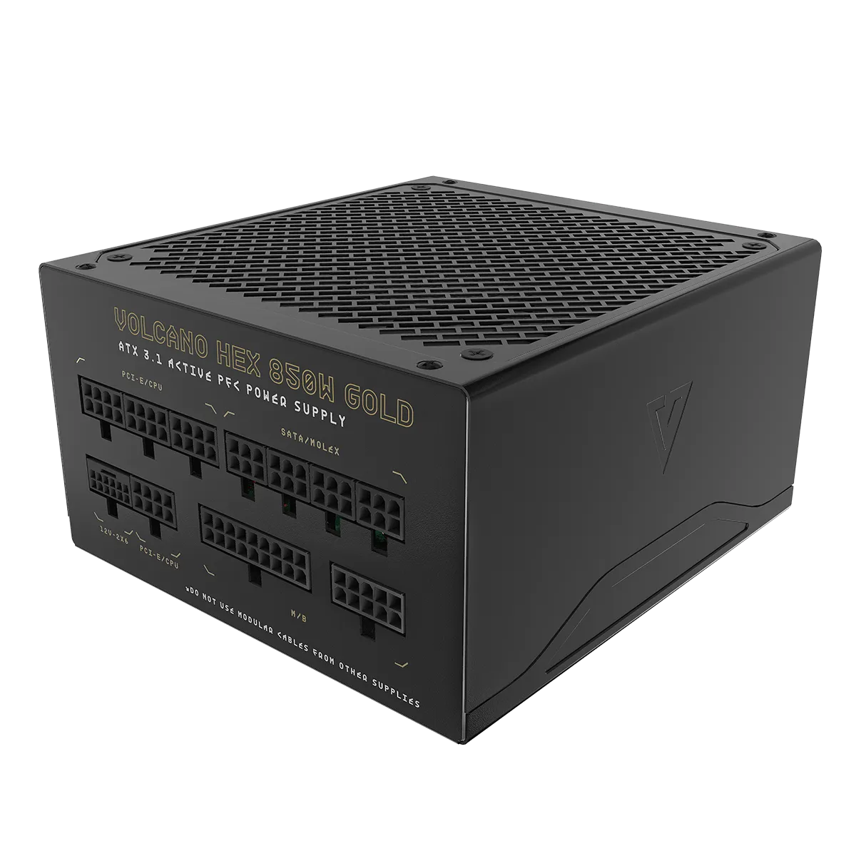 <p>Volcano Hex to seria zasilaczy Volcano, opracowana w oparciu o standardy ATX 3.1 oraz PCI Express 5.1, zapewniające obsługę zaawansowanych i wymagających rozwiązań sprzętowych na rynku.<br>Standardy ATX 3.1/PCIe 5.1 stają naprzeciw wymaganiom najlepszych kart graficznych i definiują nie lada wyzwania dla zasilaczy komputerowych, gdyż wymaga on np. wsparcia dla chwilowych obciążeń nawet dwukrotnie większych niż moc znamionowa zasilacza.<br><br><br></p>