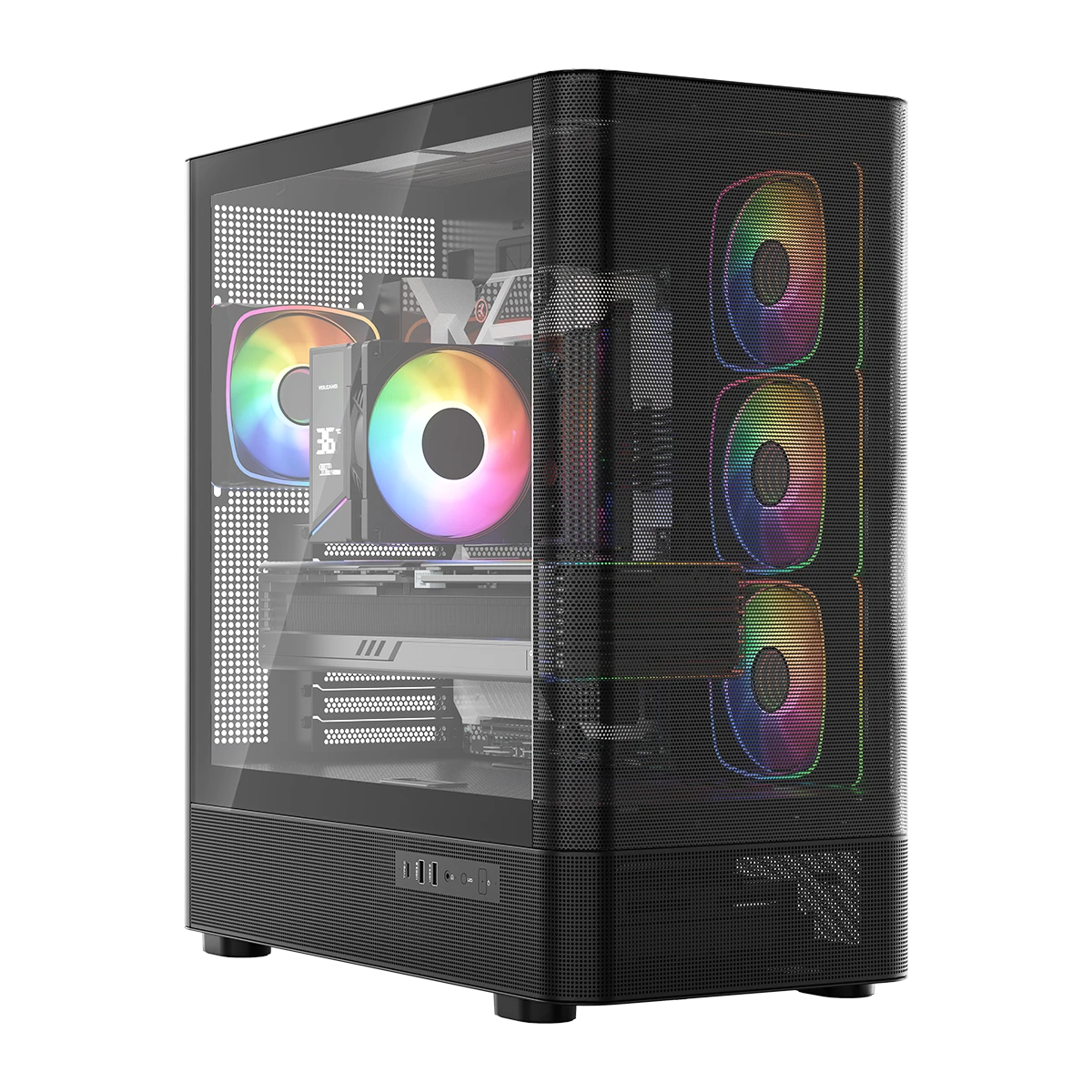 VOLCANO AQ300 ARGB MIDI BLACK