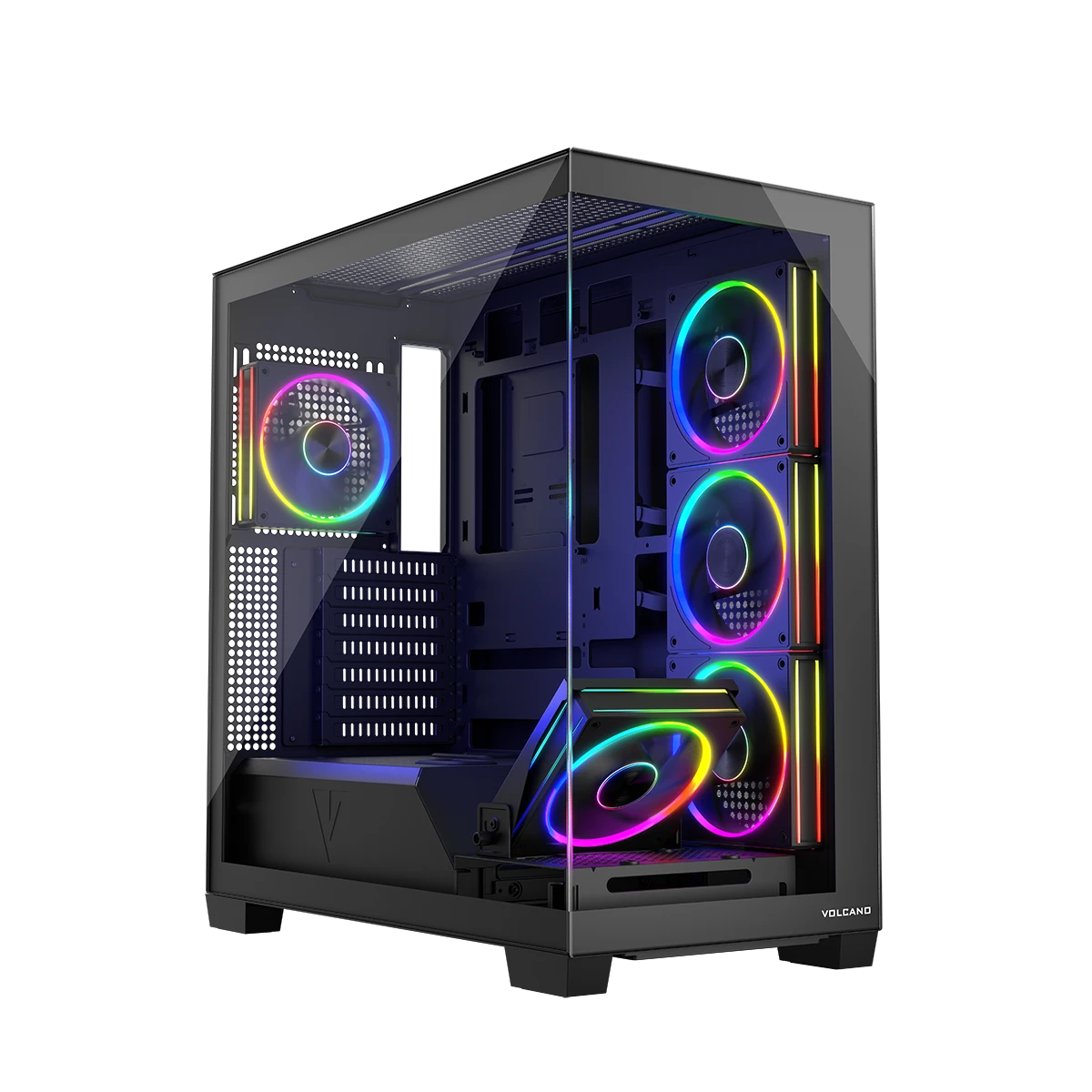 VOLCANO STELLAR ARGB MIDI 5F BLACK