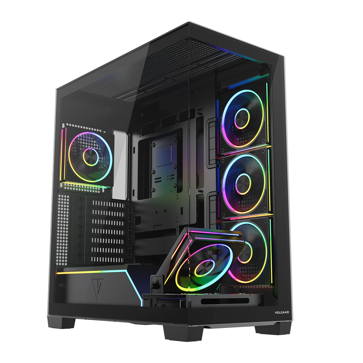 VOLCANO STELLAR PLUS ARGB MIDI 5F Black